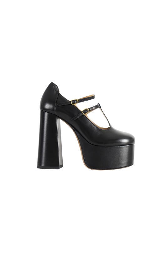Platform Mary Jane Pumps