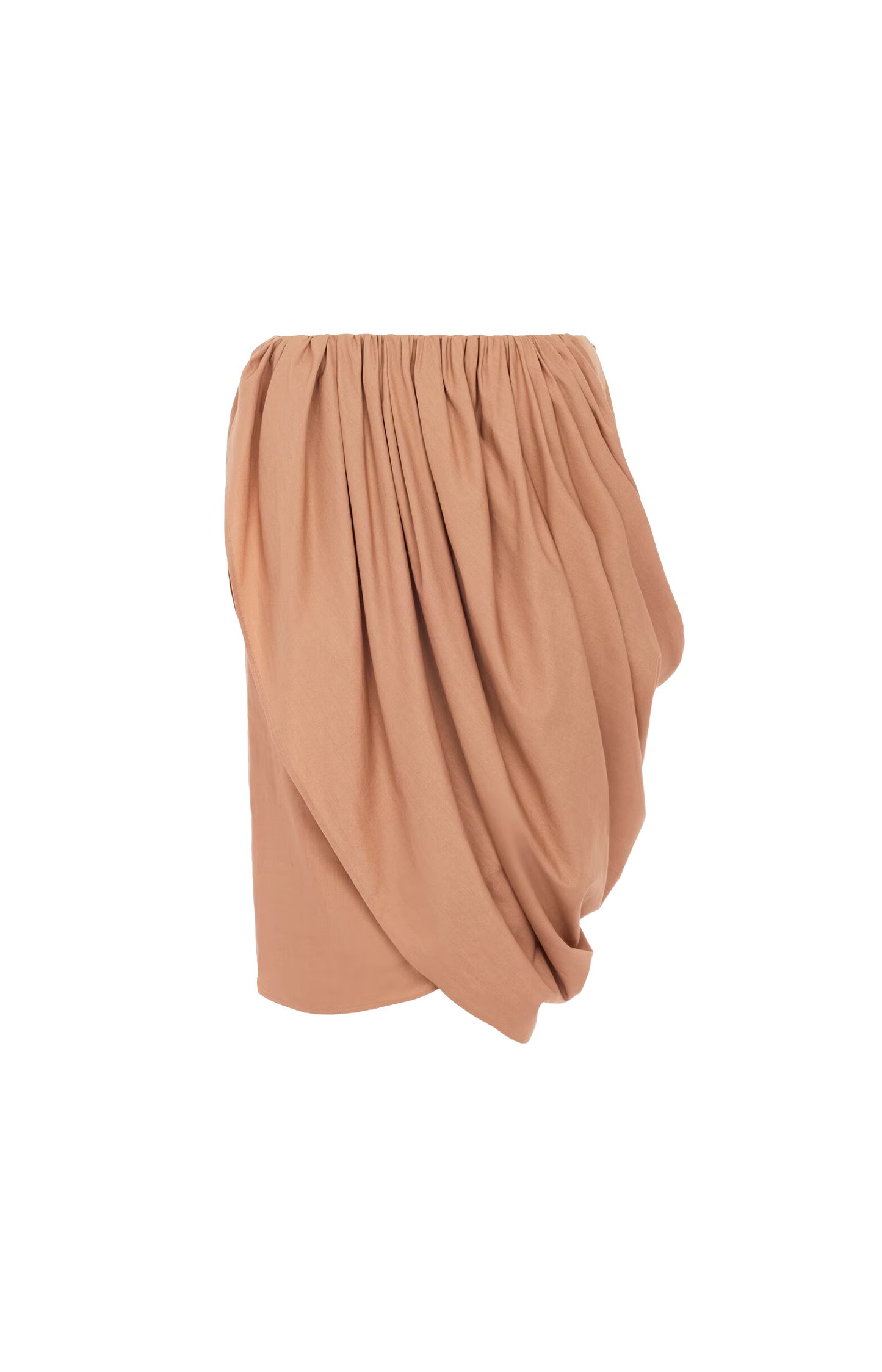Knee-Length Wrap Skirt