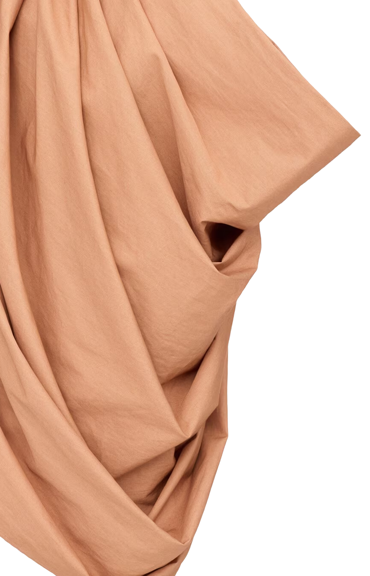 Knee-Length Wrap Skirt