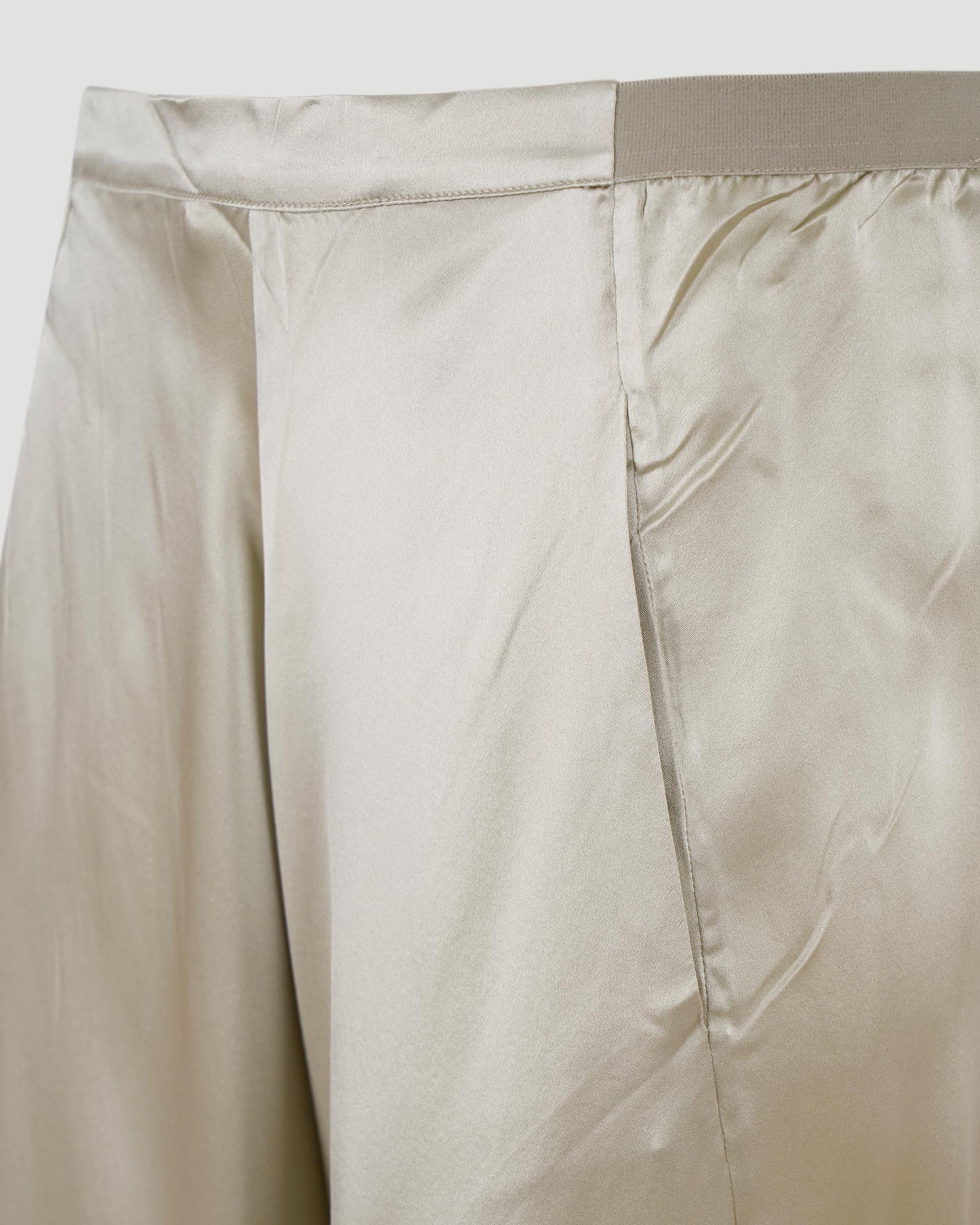 SILK BIAS TROUSERS