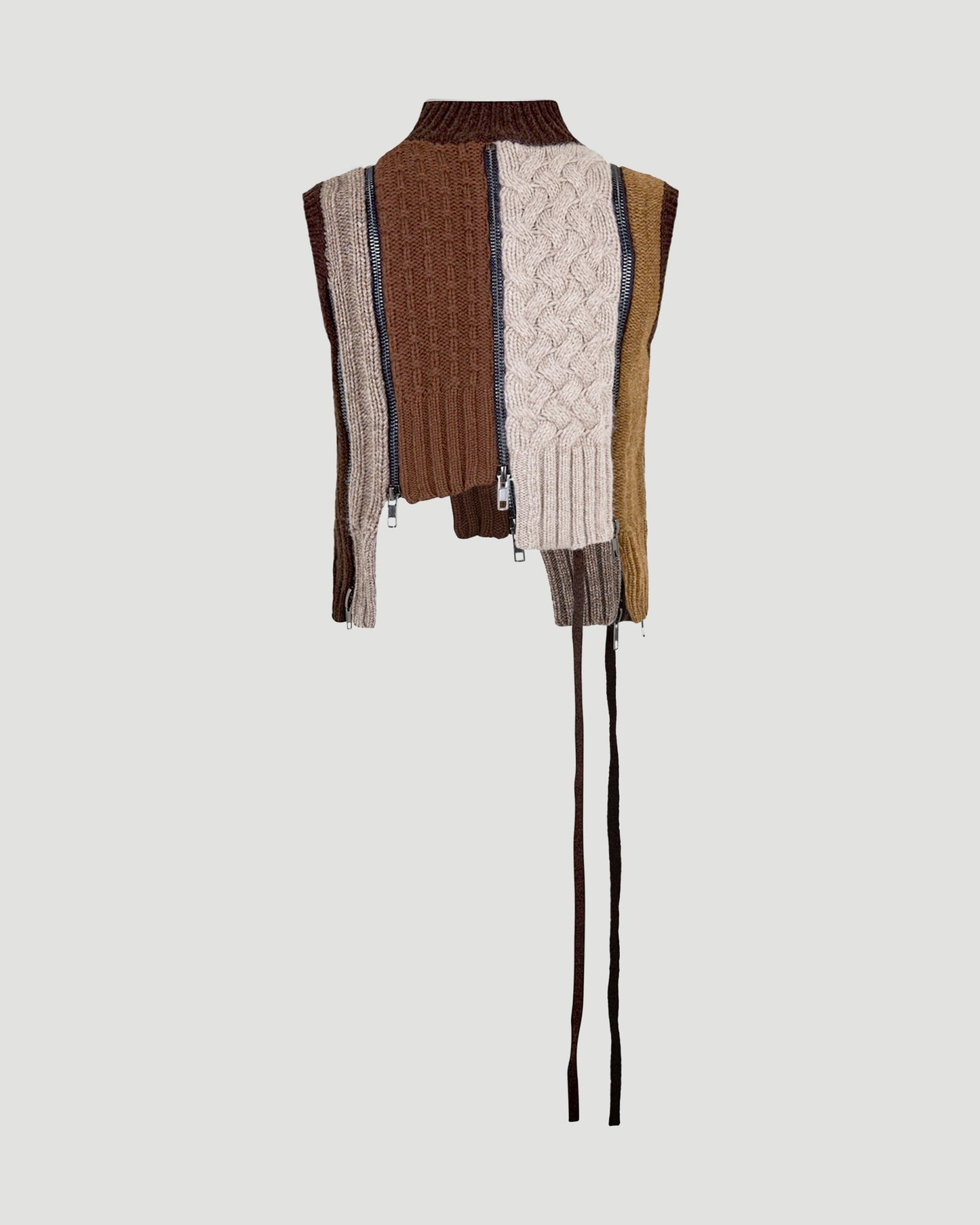 CONNECTOR CABLE KNIT CROP TOP