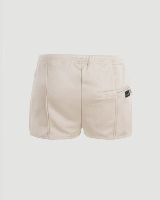 INTERLOCK TRACKSUIT MINI SHORTS