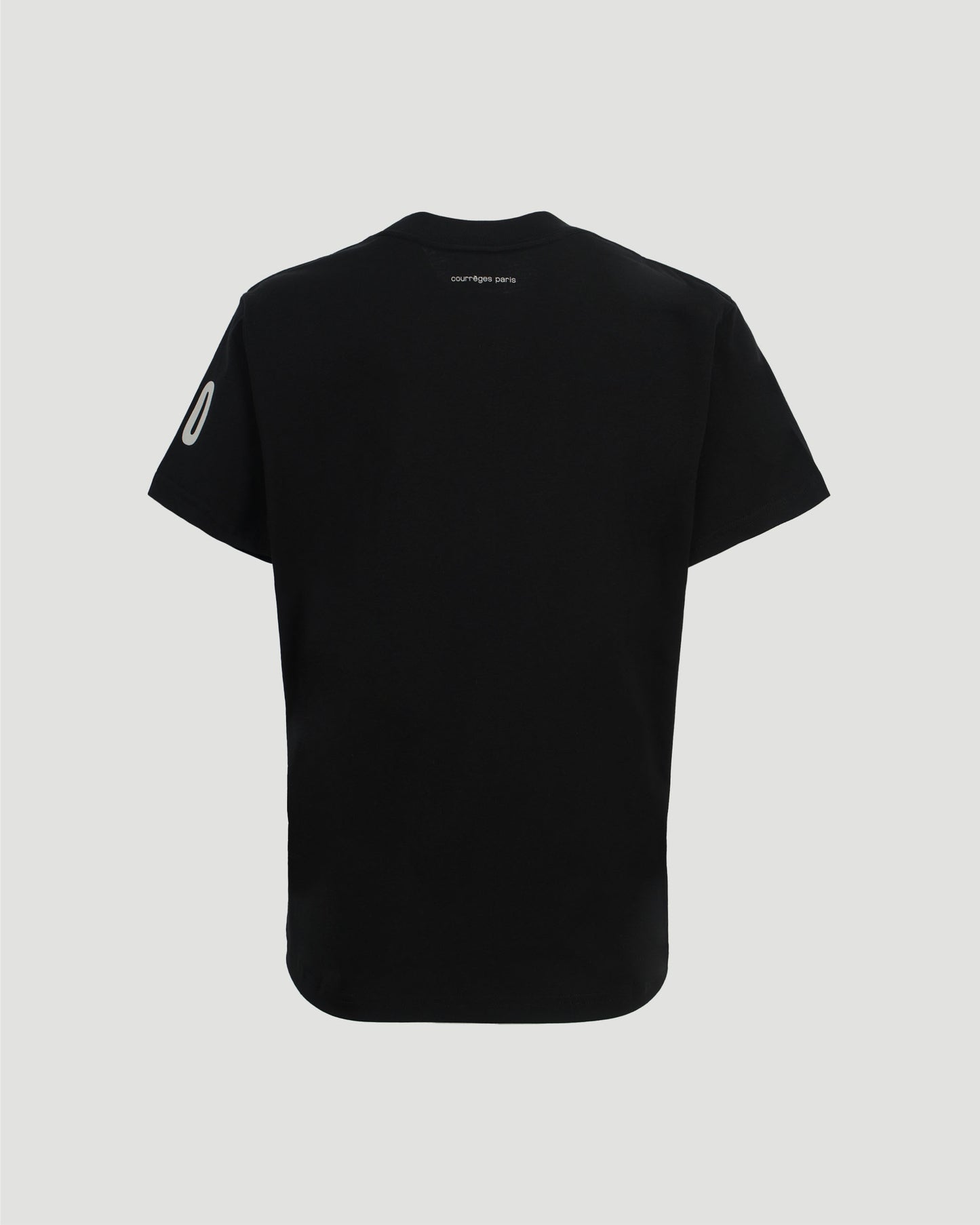 LOGO PRINT T-SHIRT IN BLACK