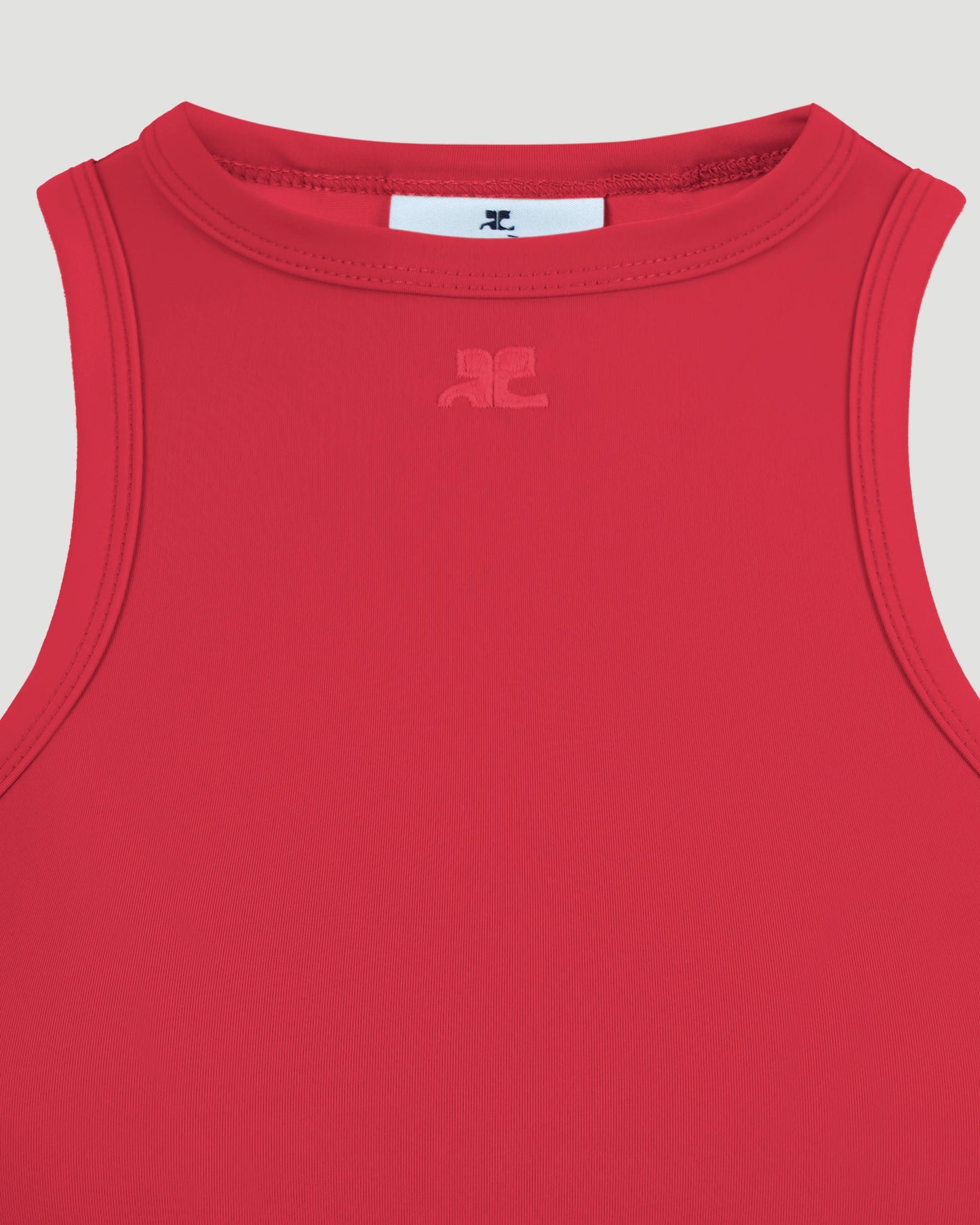 Scuba Bra Top in Ruby