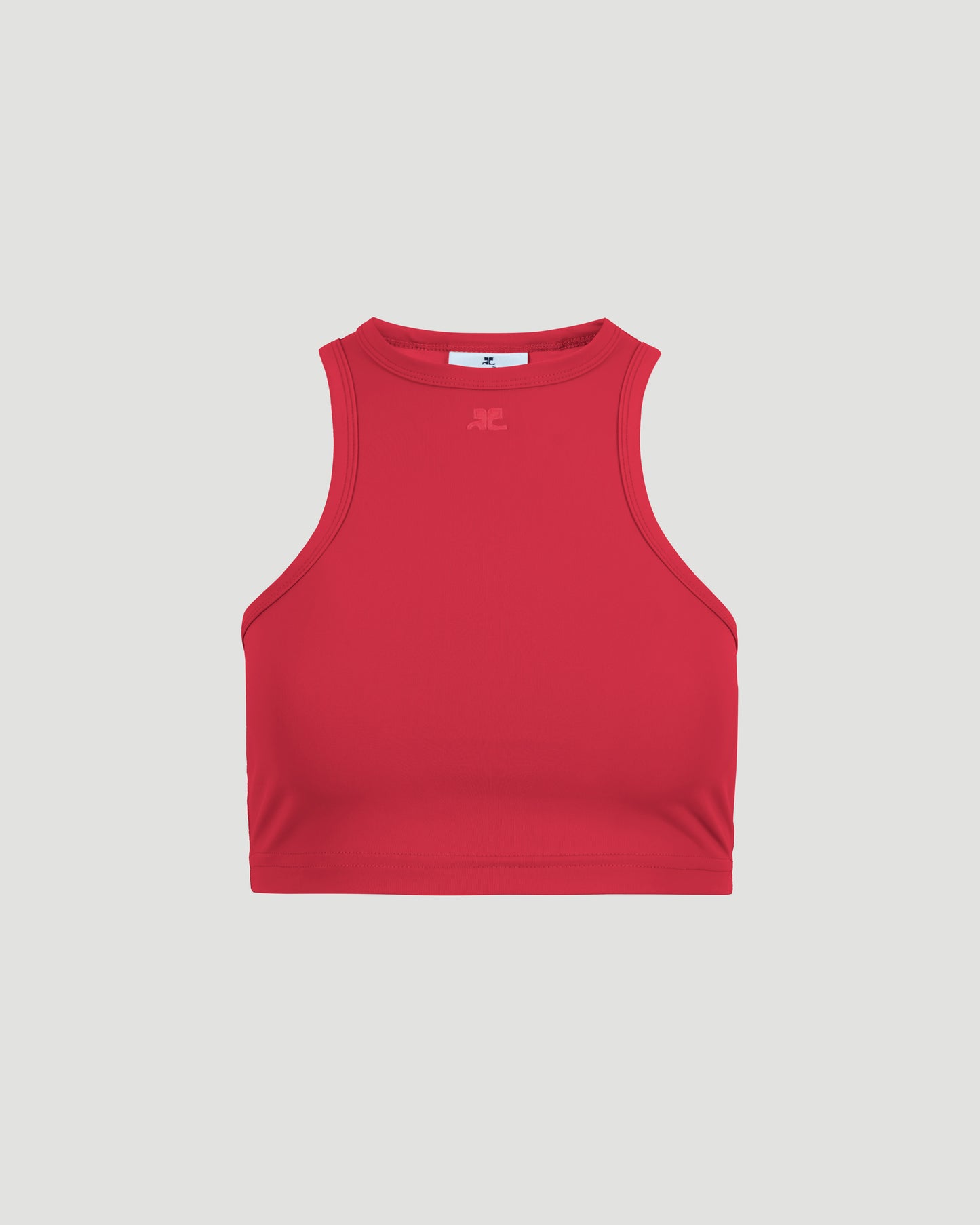 Scuba Bra Top in Ruby