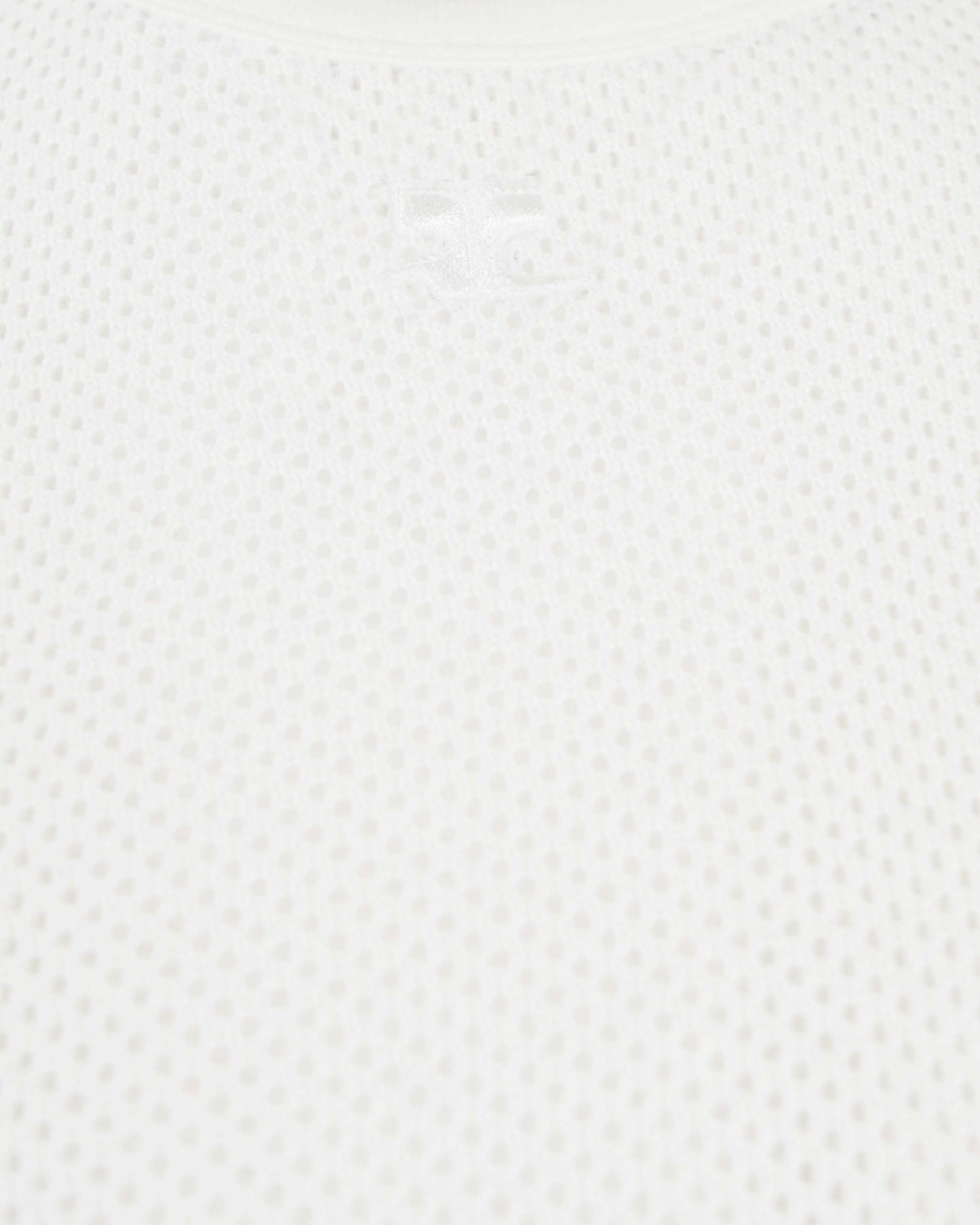 Mesh T-Shirt In White