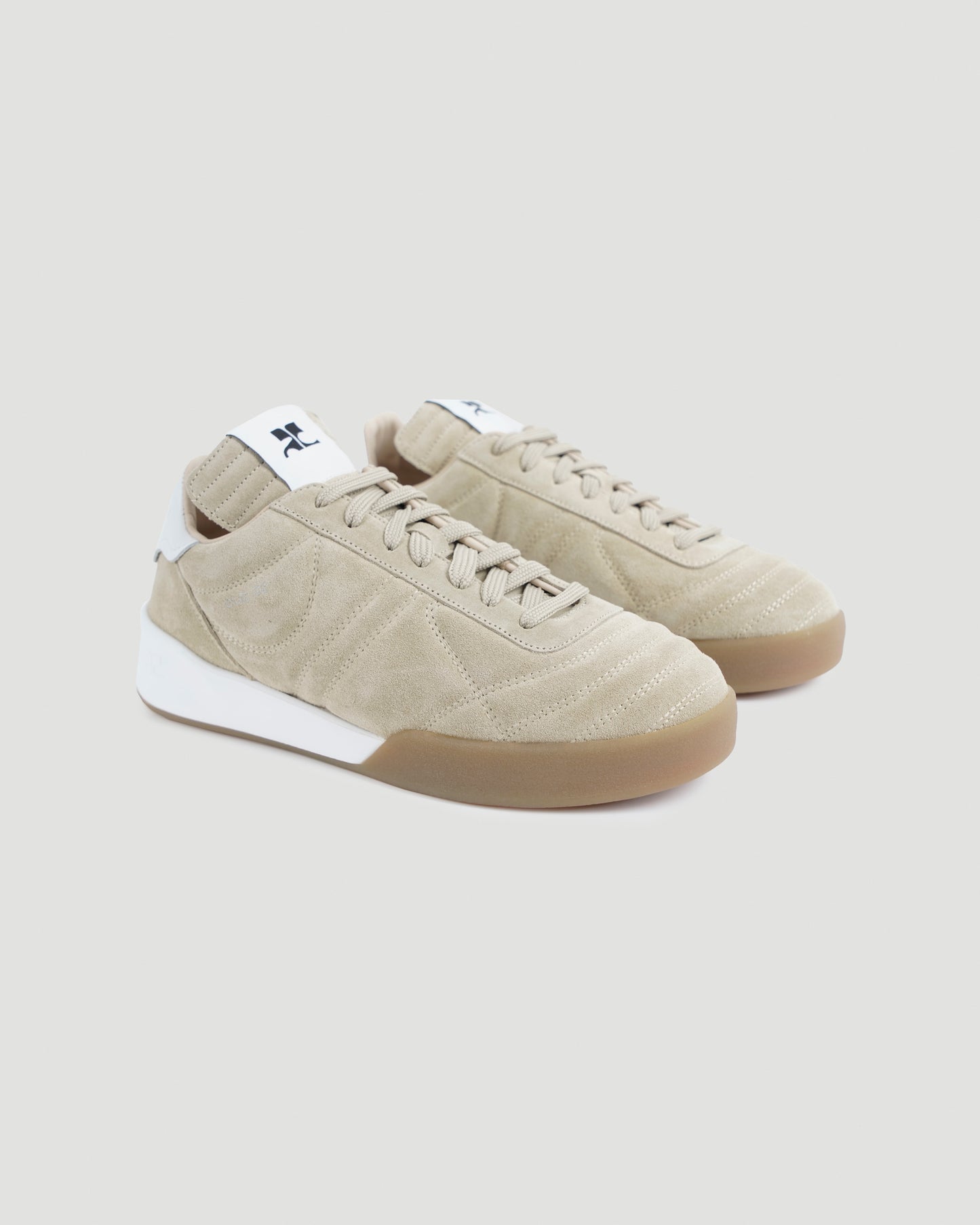 LEATHER CLUB 02 SNEAKERS IN SAND
