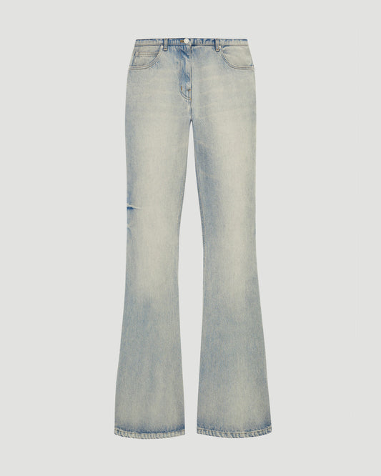 RELAX DENIM BOOTCUT PANTS