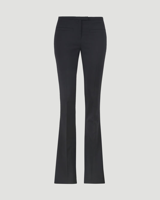 WOOL TAILORED TUBE PANTS