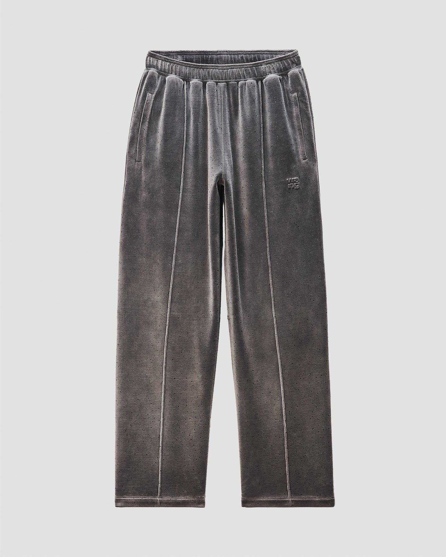 Mid-Rise Belted Sweatpant in Terry Oversized