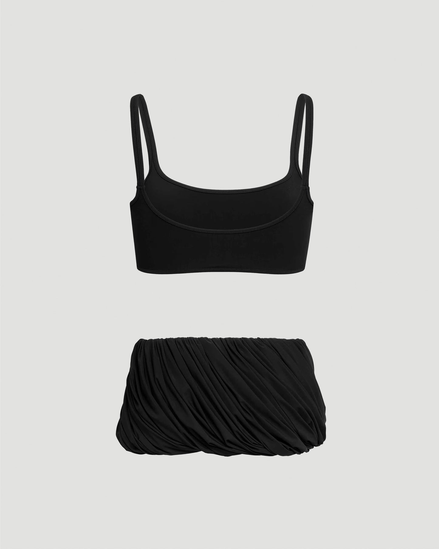 SCULPTING JERSEY TWISTED BIKINI SET
