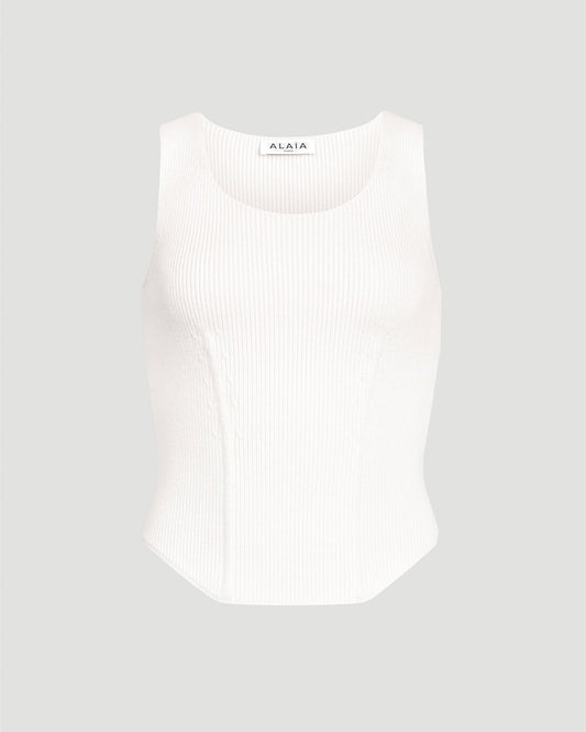 Corset Wool Top
