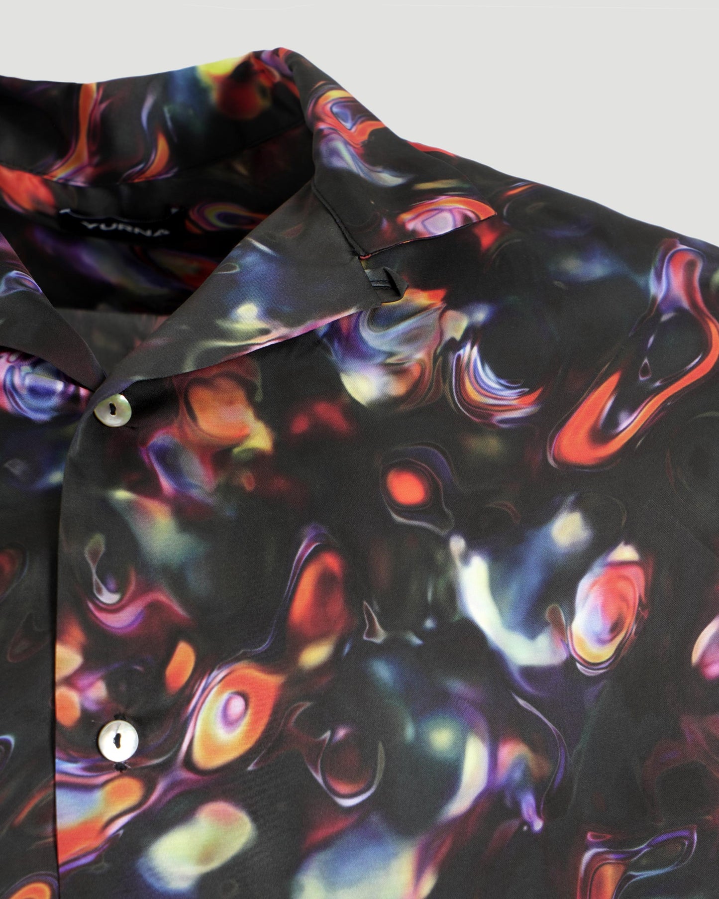 Printed Short-Sleeve Shirt in Multicolor