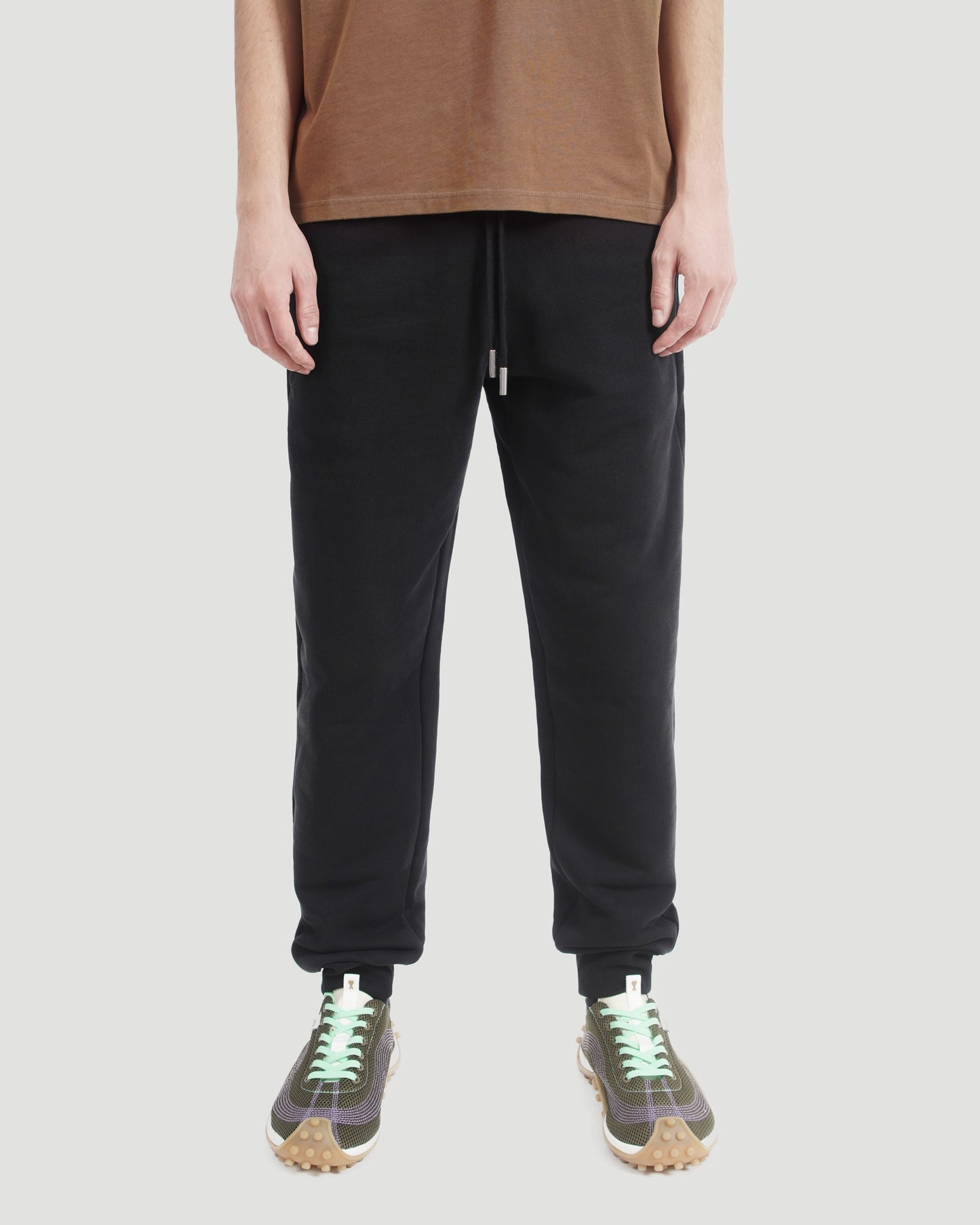 Cotton Ami de Coeur Sweatpants in Black