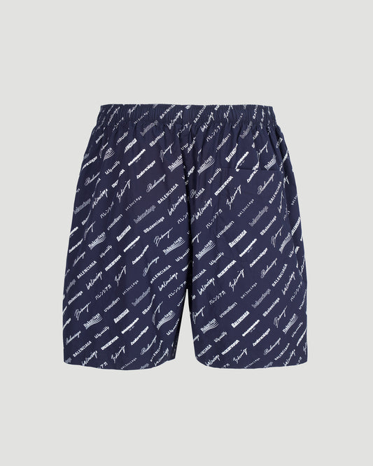 BLACK CUPRO PYJAMA SHORT IN BLACK