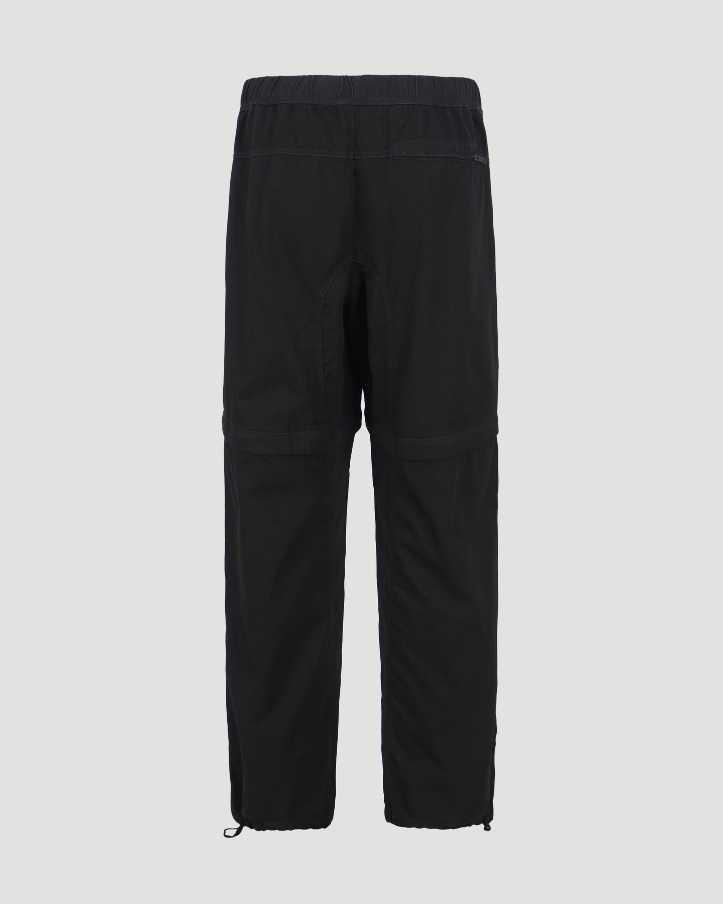 Two in one detachable zip off pants in light denim