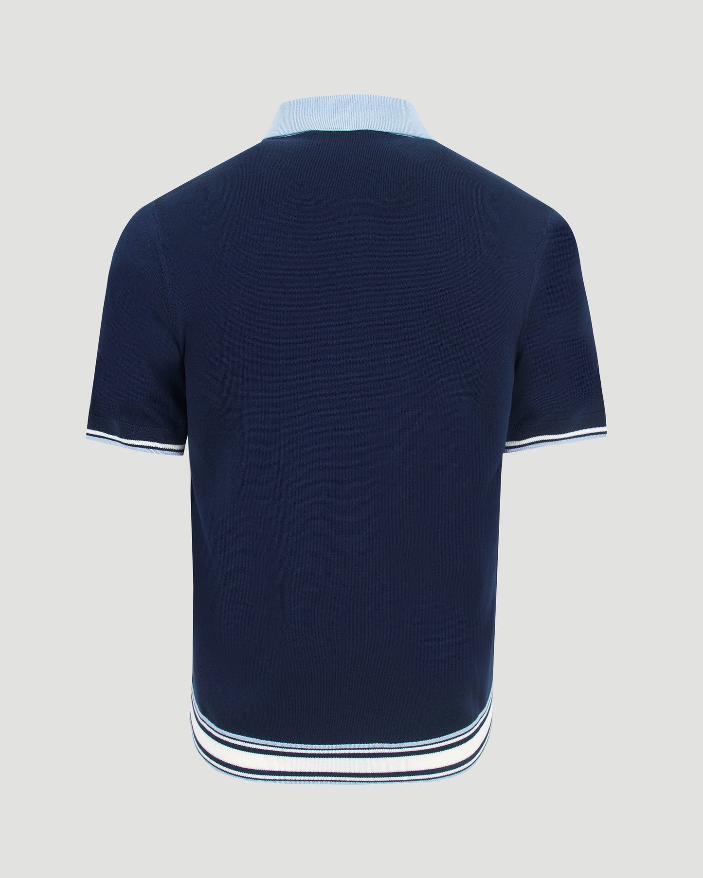 Merino Knit Tennis Polo Shirt