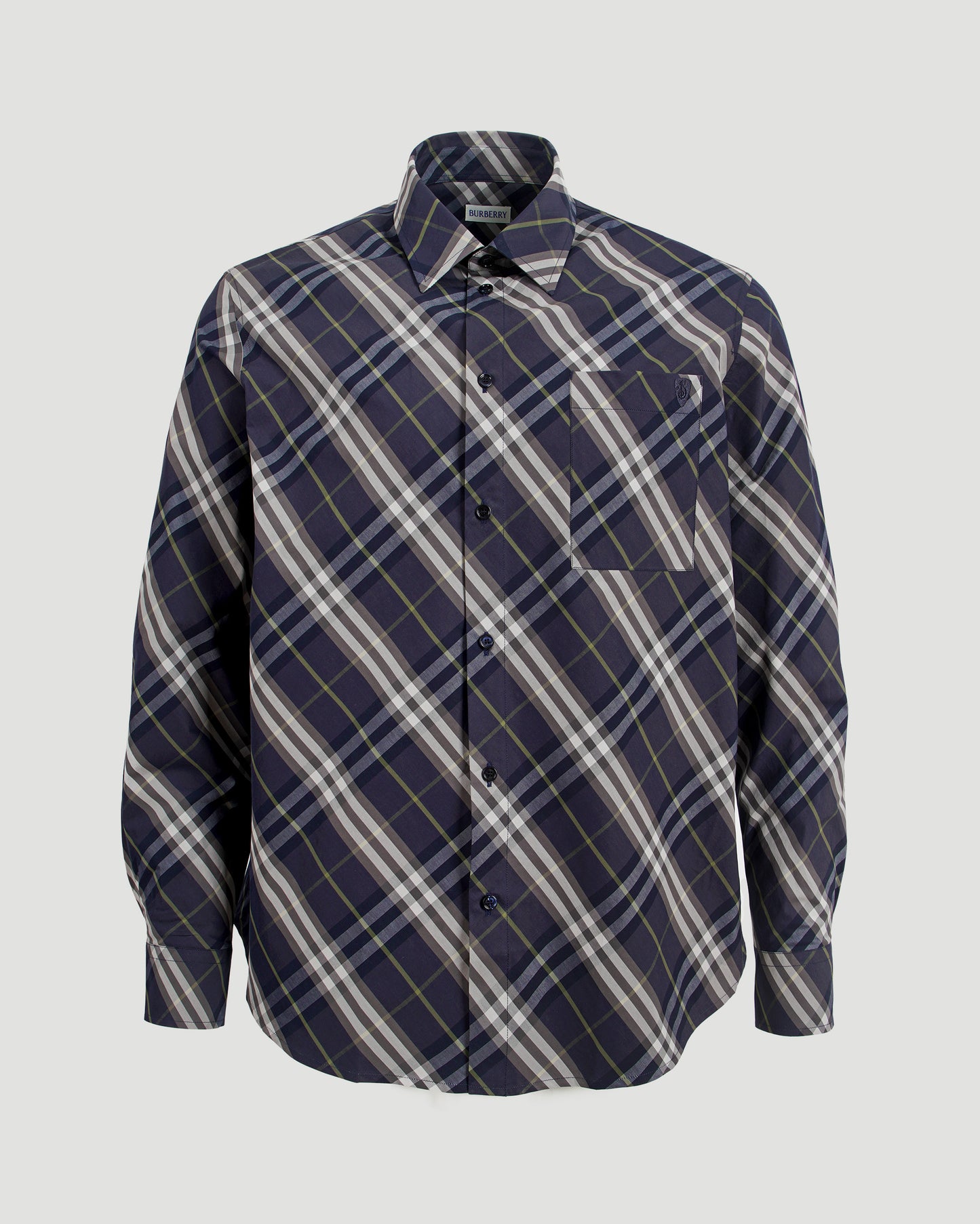Relaxed Fit Check Cotton Shirt