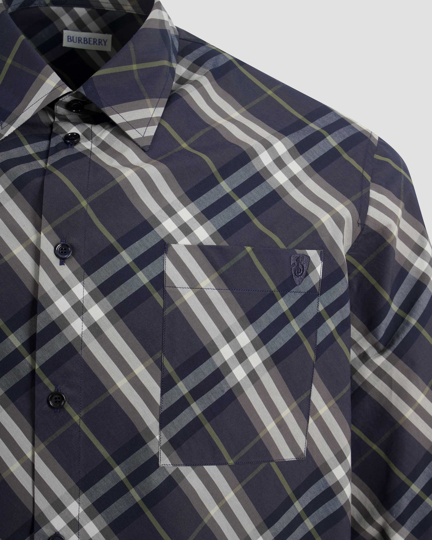 Relaxed Fit Check Cotton Shirt