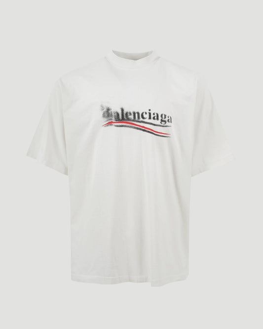 LOGO T-SHIRT IN CREAM