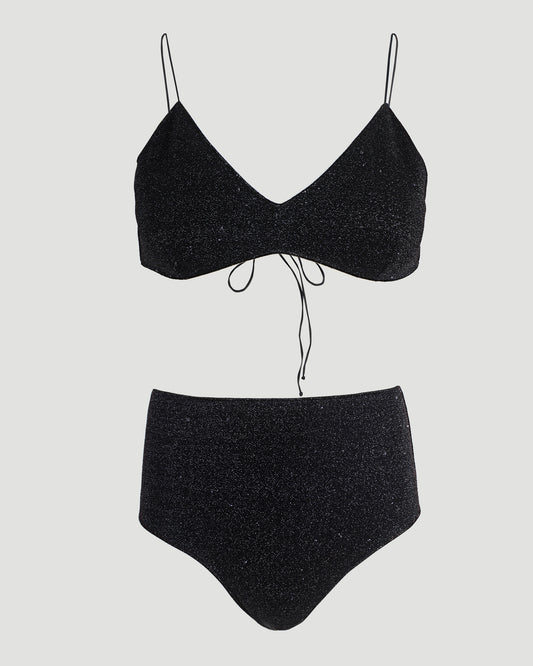 Lumière Bikini Set in Black