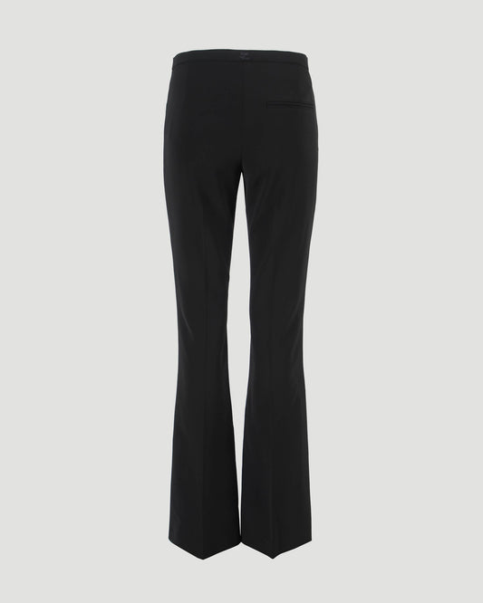 TAILORED BOOTCUT PANTS IN BLACK