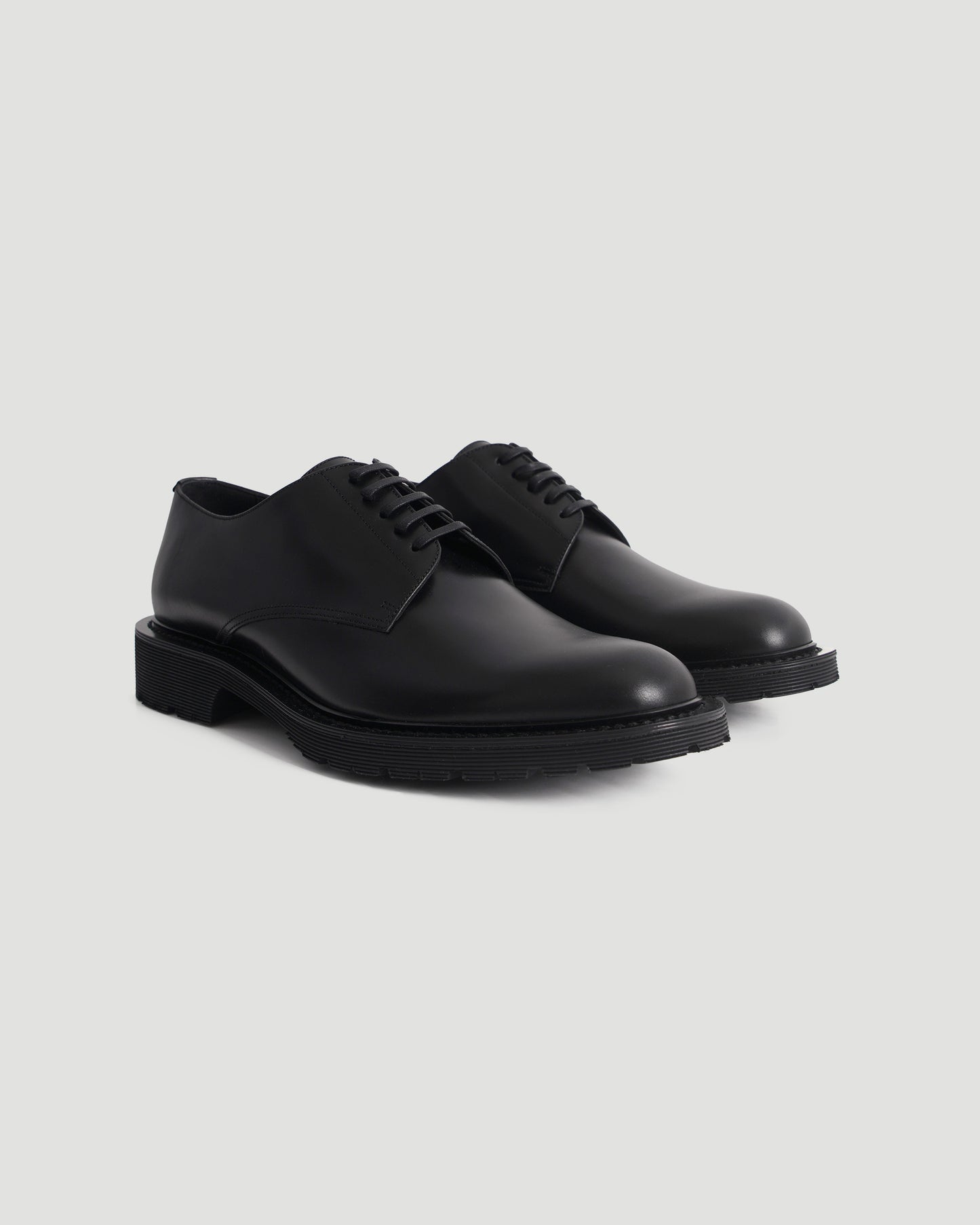 ARMY DERBIES IN SMOOTH LEATHER