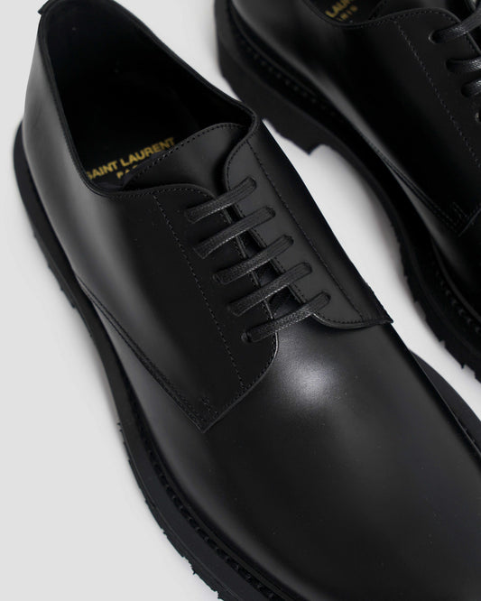 ARMY DERBIES IN SMOOTH LEATHER