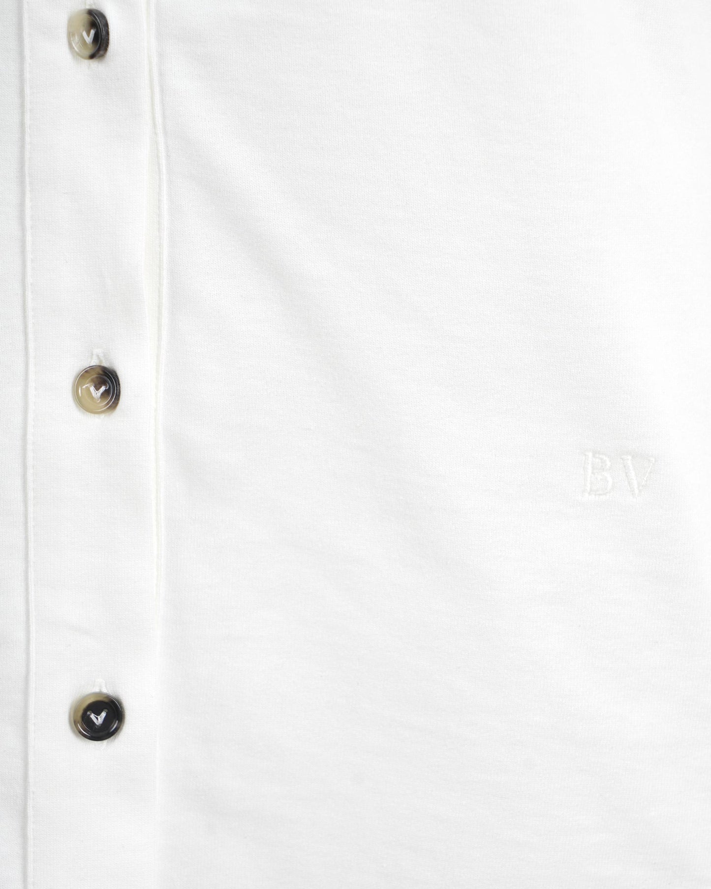 Tank Top With Buttons in White