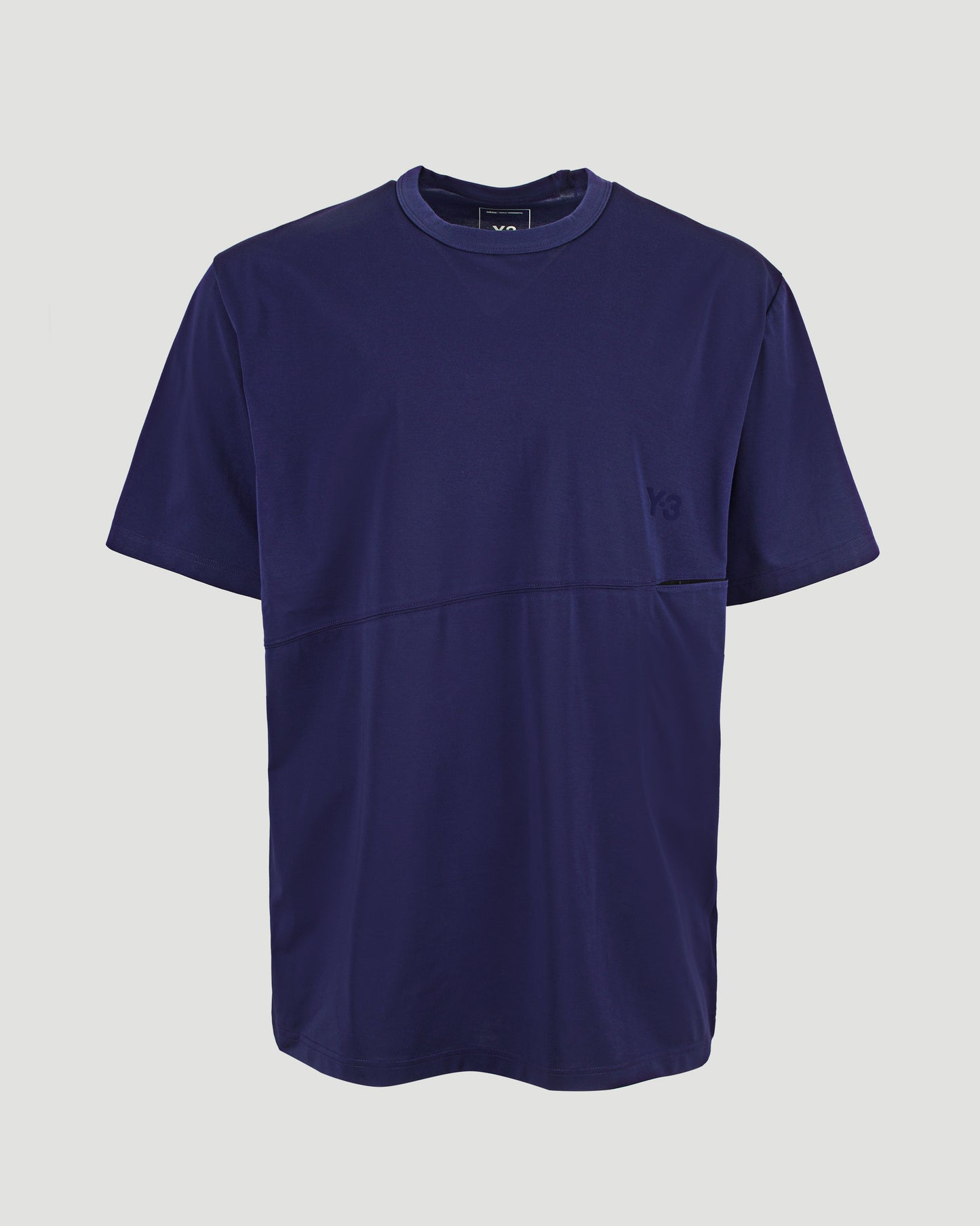 Vented Tee in Dark Blue