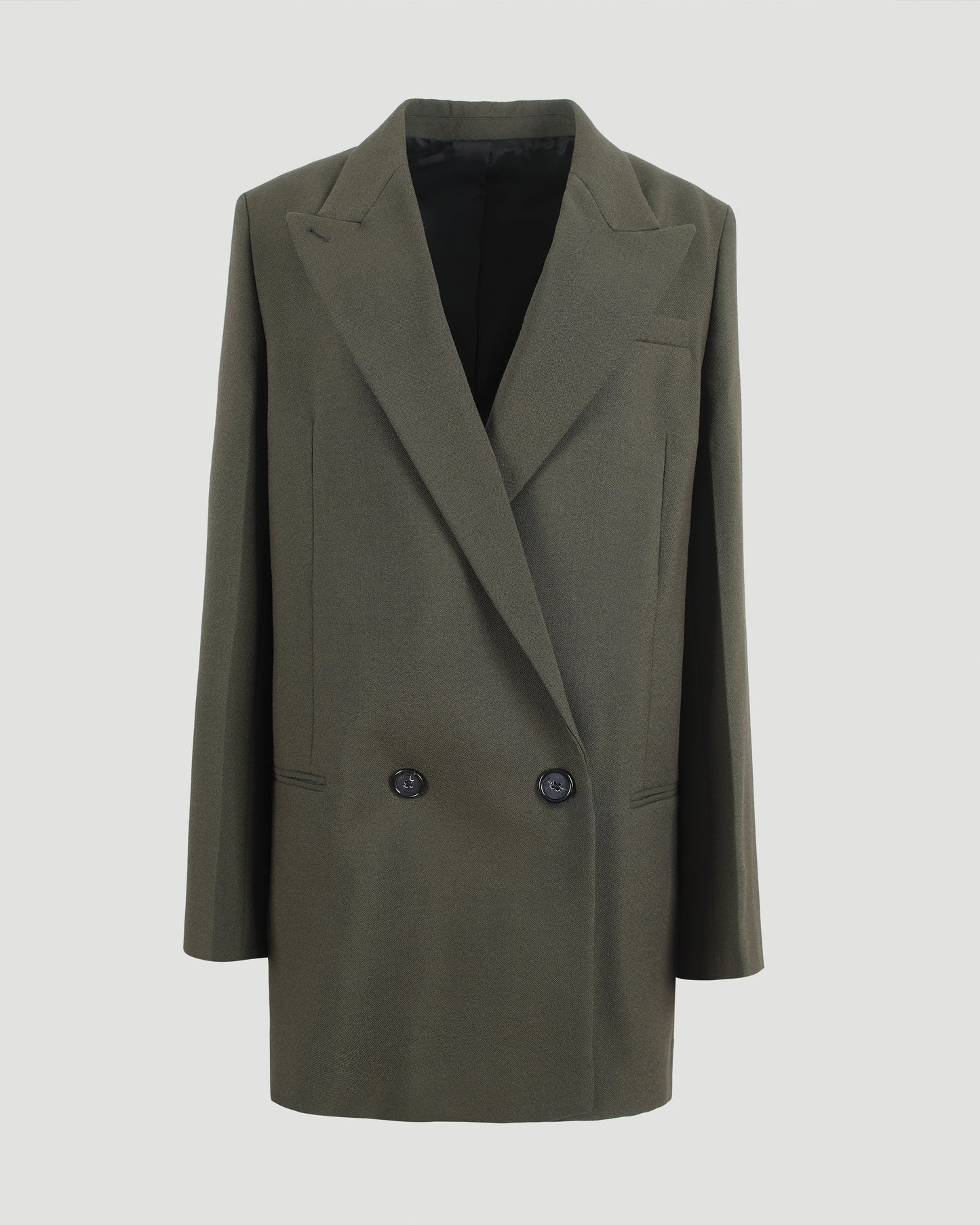 Shield Blazer in Forest Green