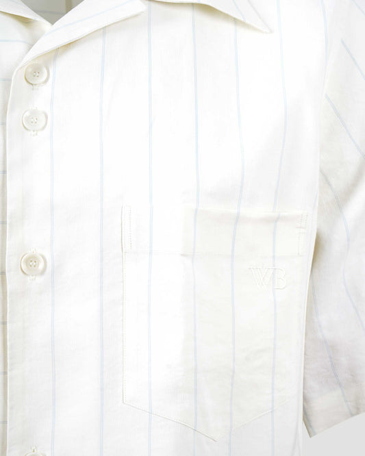 Striped Short-Sleeved Shirt