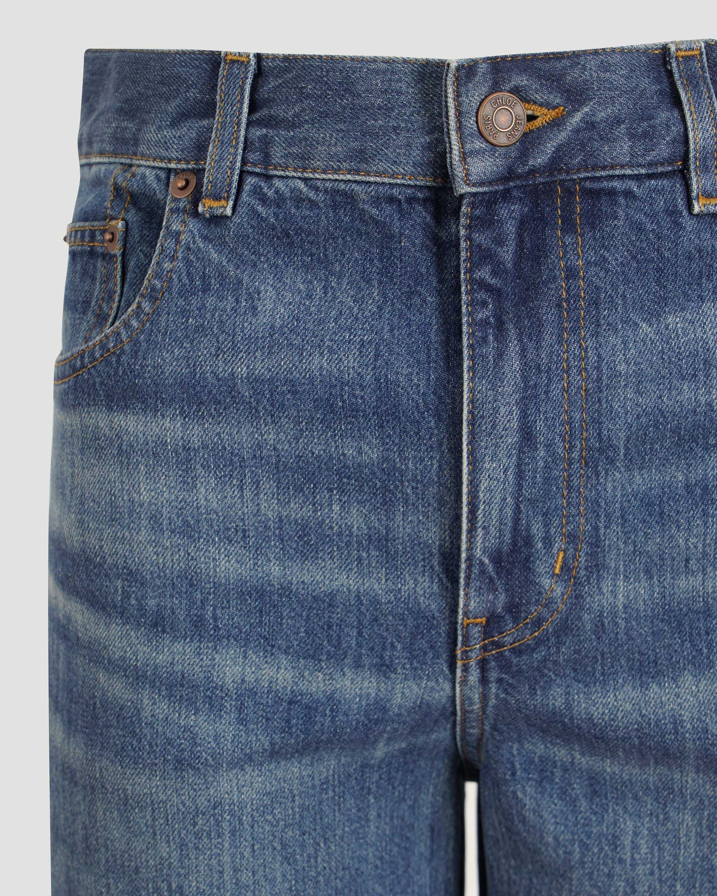 Cropped Wide-Leg Jeans