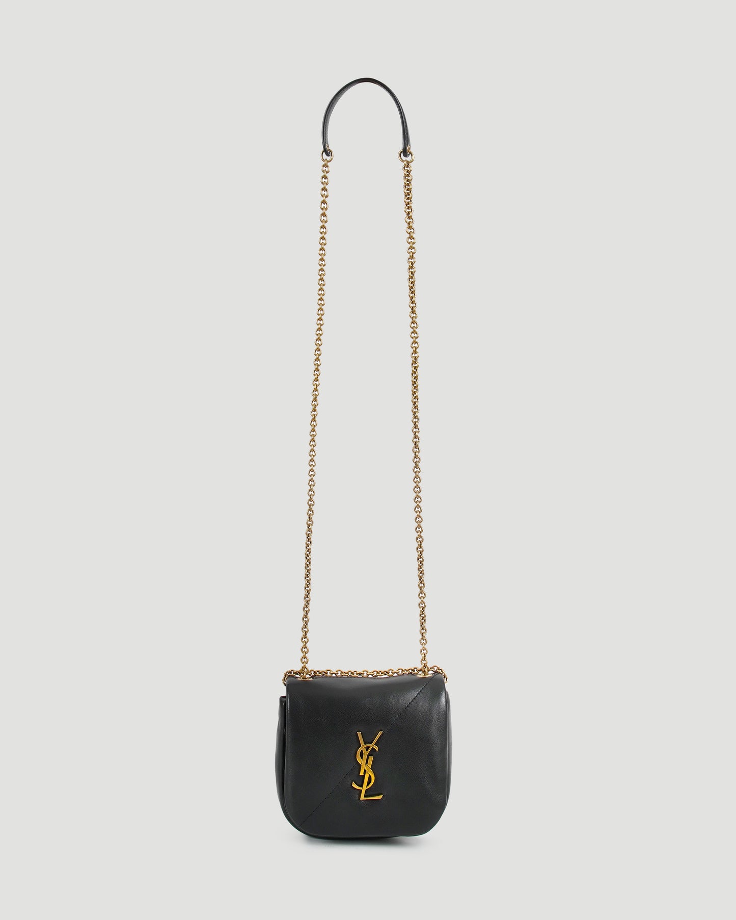 Nano Jamie Shoulder Bag in Black