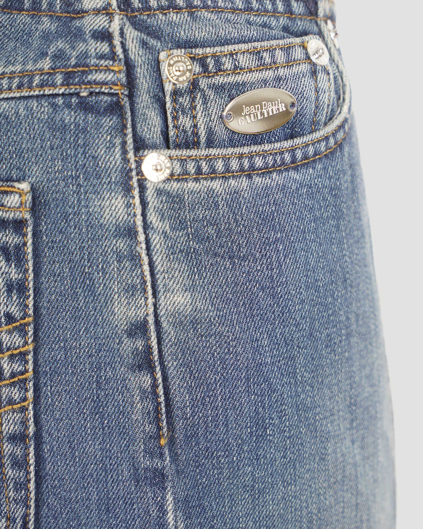 The Blue Zipped Jeans