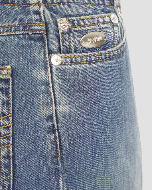 The Blue Zipped Jeans