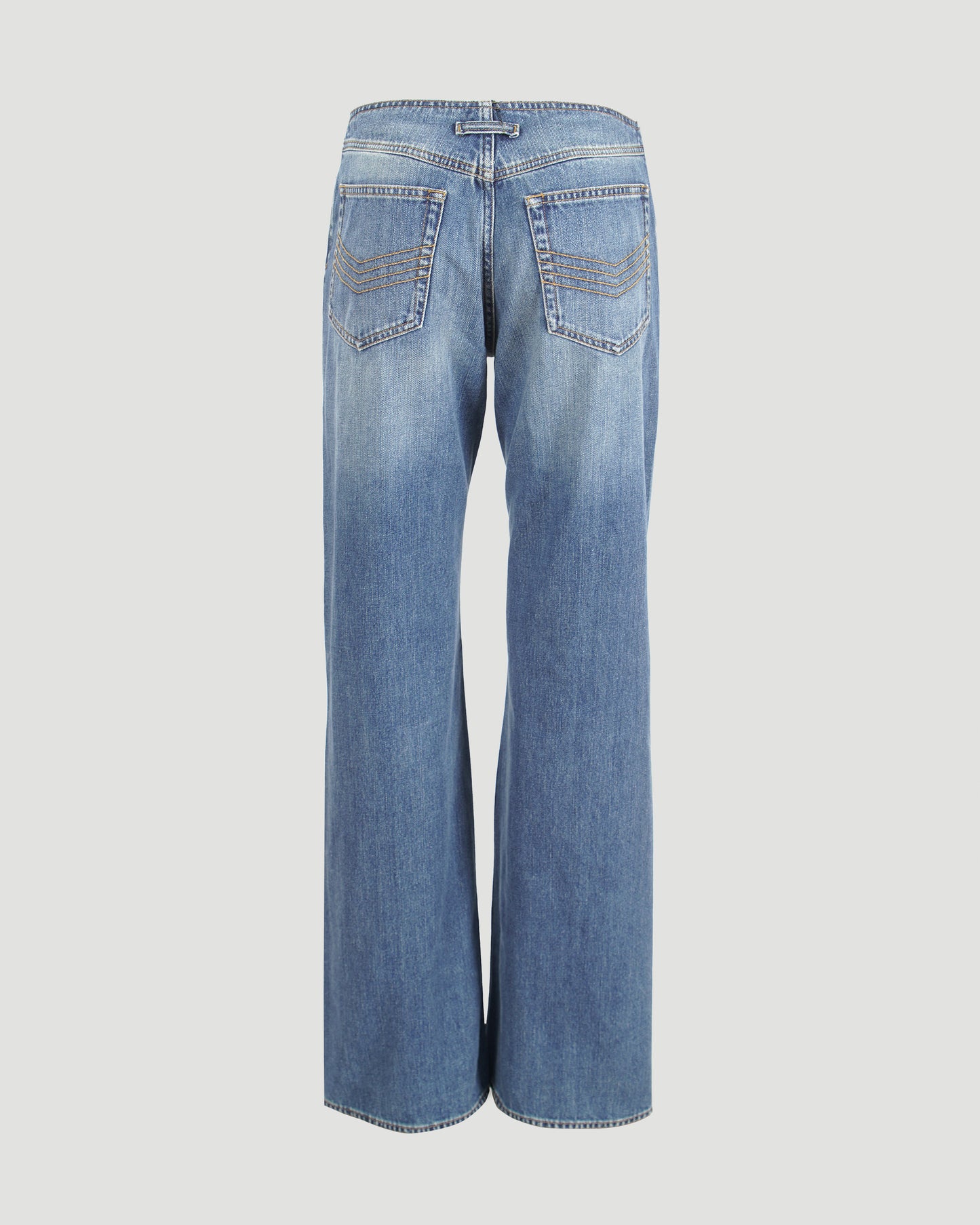 The Blue Zipped Jeans