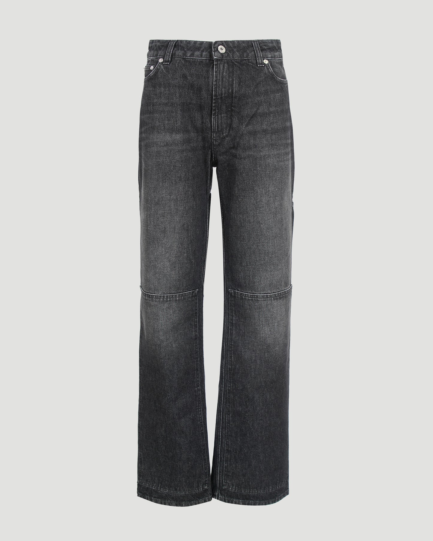 The Black Cut-Out Jeans