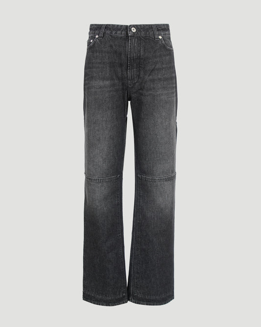 The Black Cut-Out Jeans