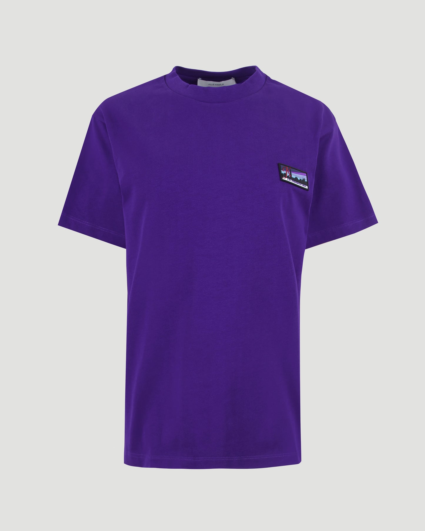 Cotton T-Shirt in Purple