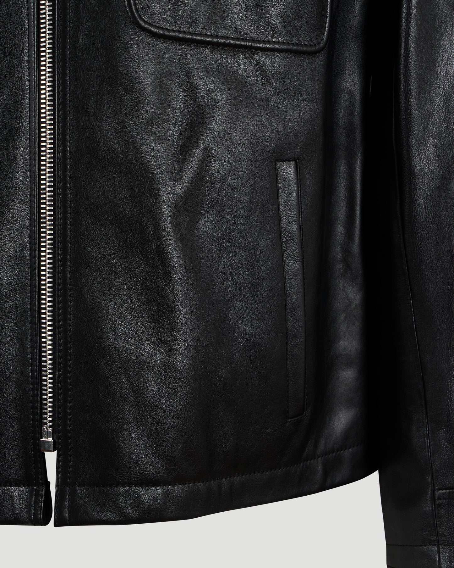 Alexander McQueen Black Leather Jacket — product photo 4