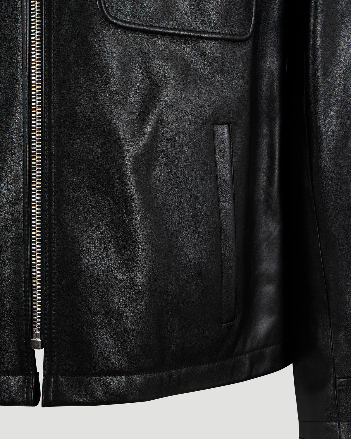 Alexander McQueen Black Leather Jacket — product photo 4