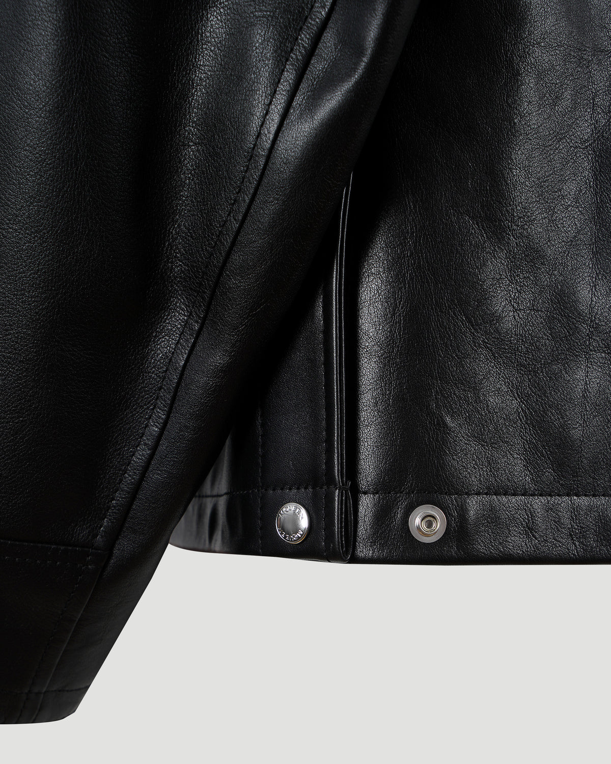 Alexander McQueen Black Leather Jacket — product photo 6