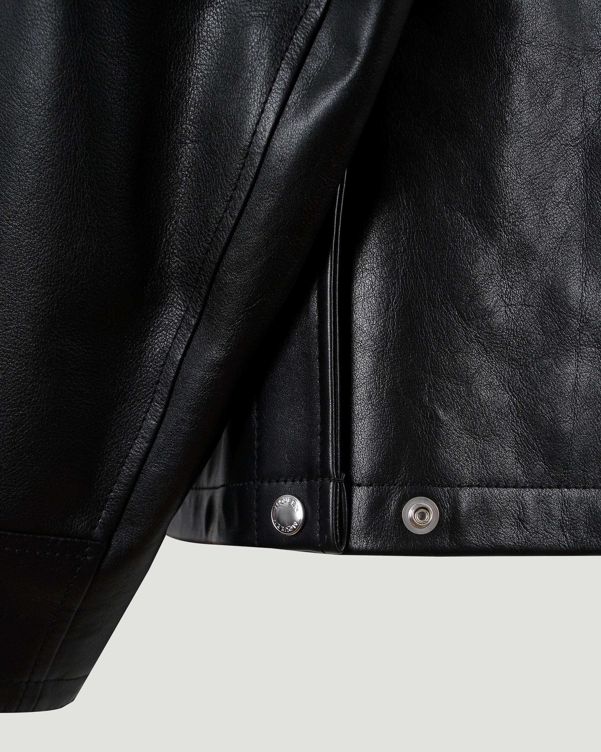 Alexander McQueen Black Leather Jacket — product photo 6