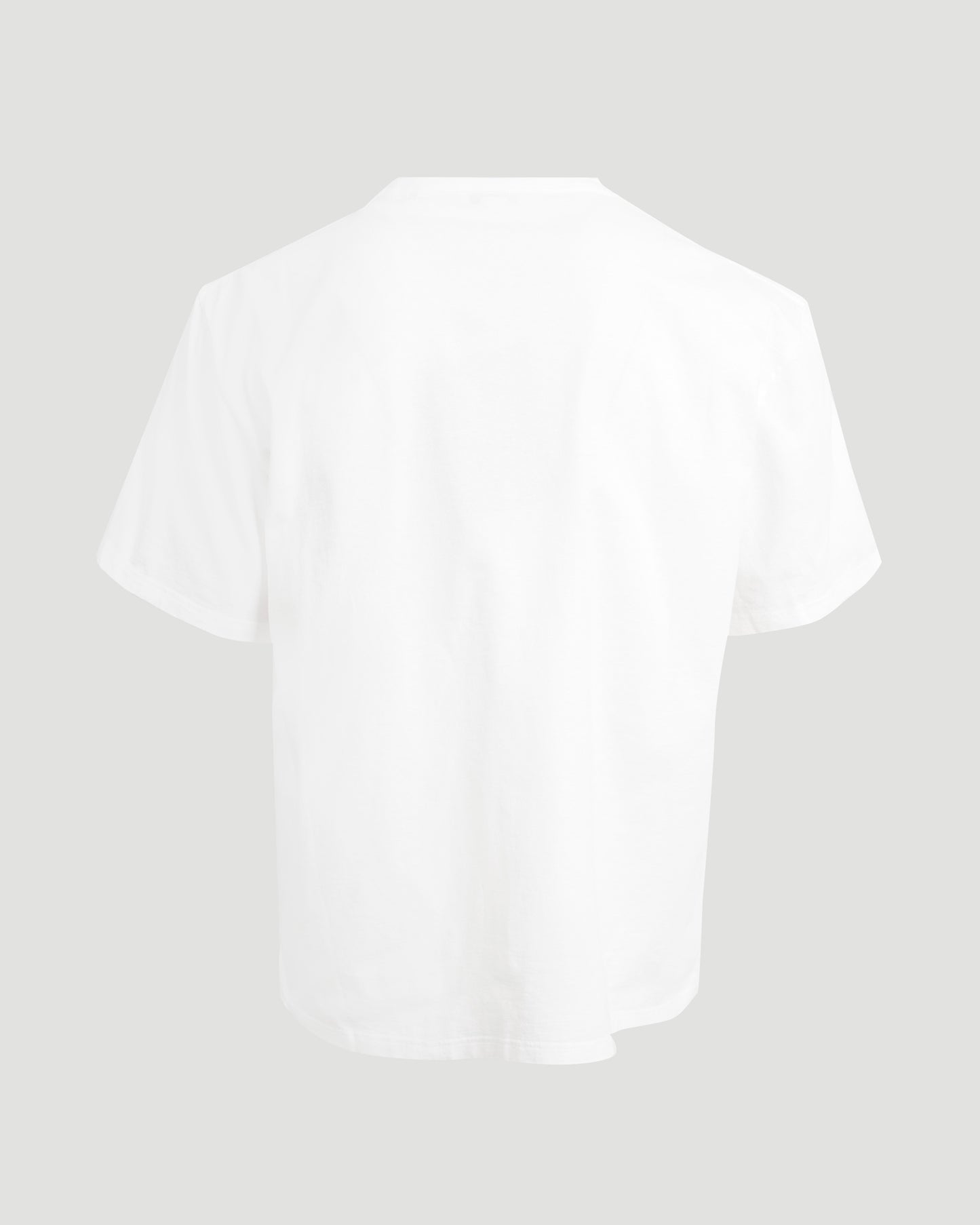 Crew Neck T-Shirt in White