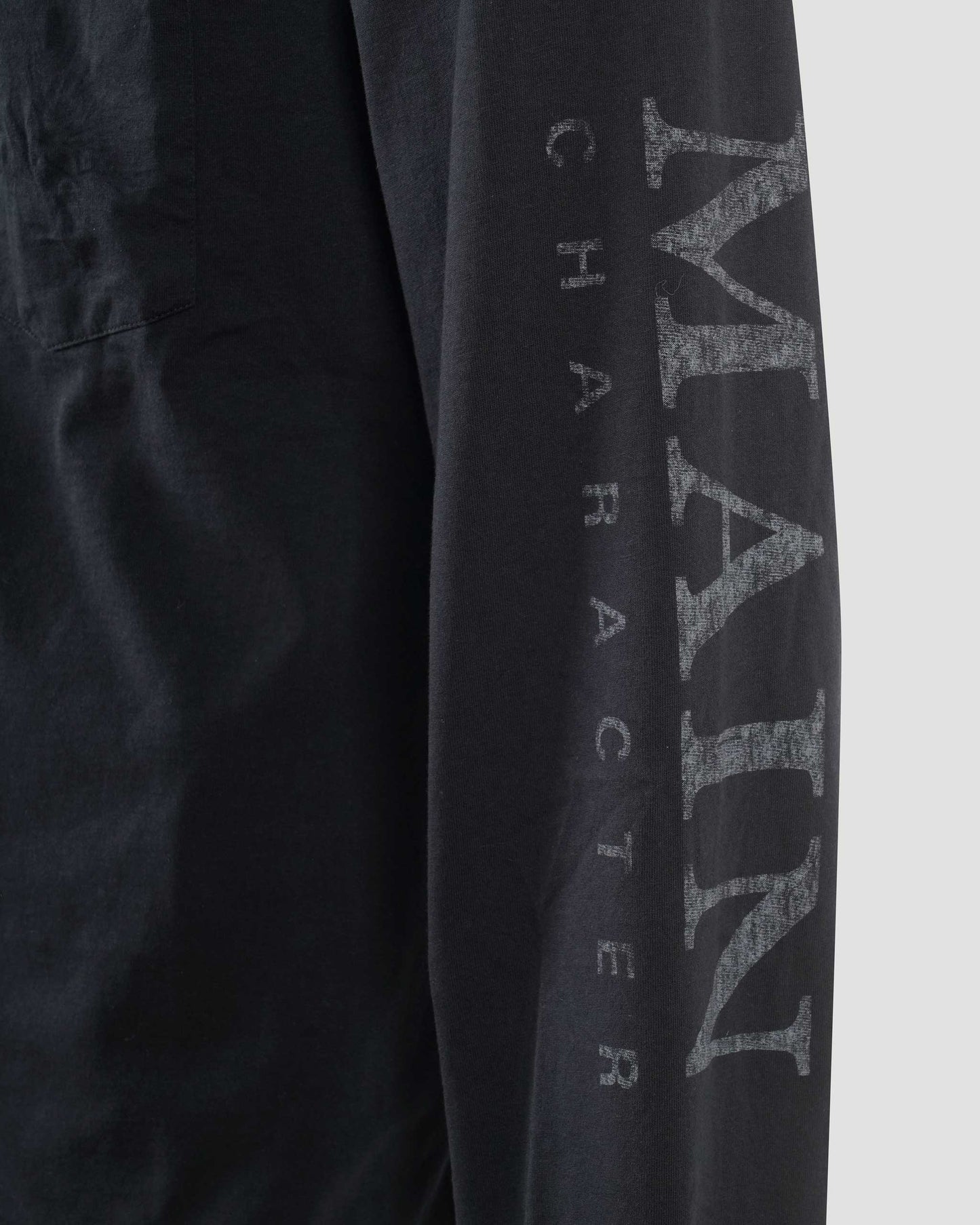 Balenciaga Main Character Artwork Shirt in Black — product photo 4