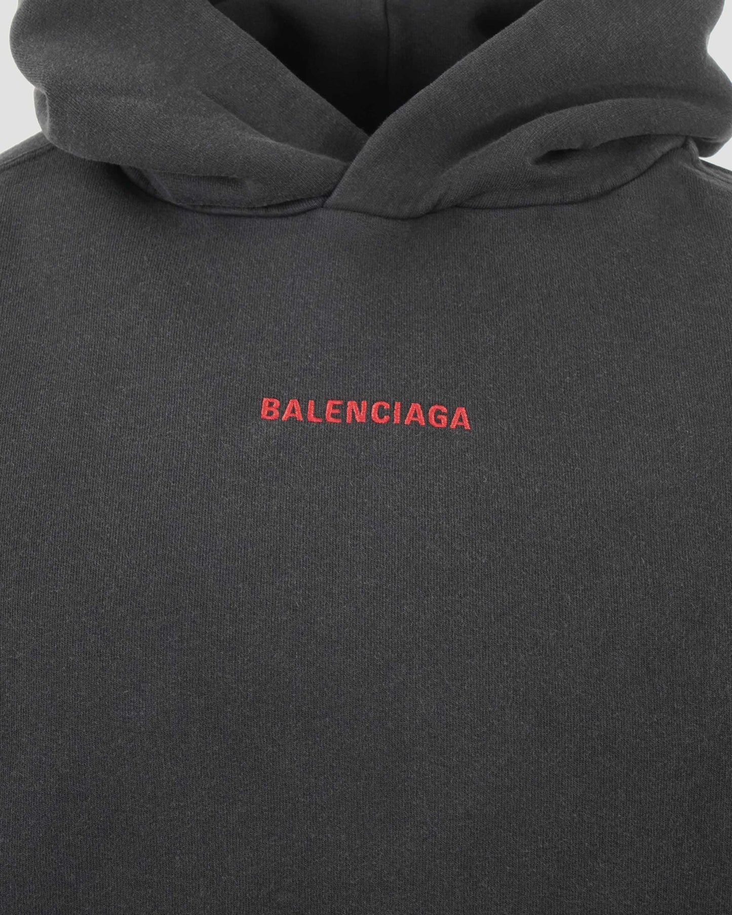Medium Fit Hoodie in Faded Black