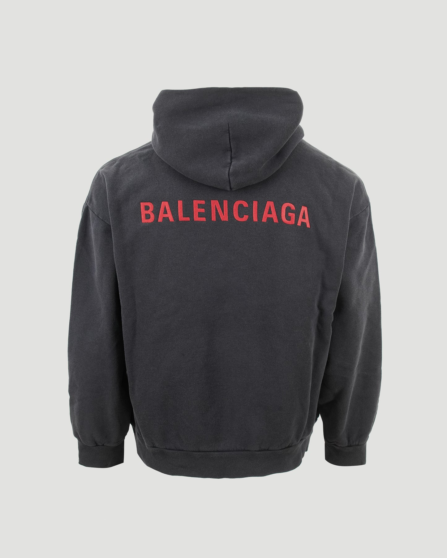 Medium Fit Hoodie in Faded Black
