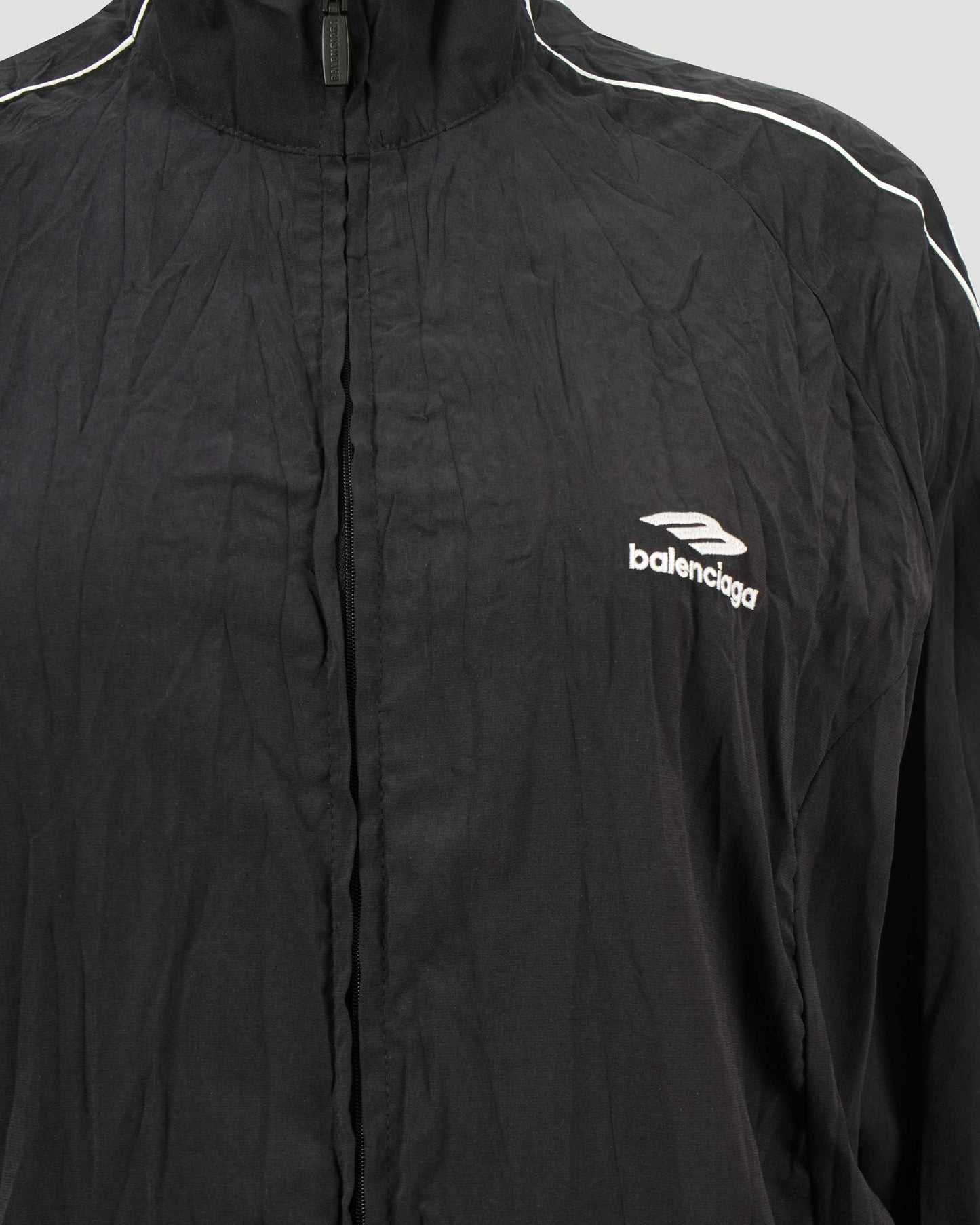 Logo Jacket in Black