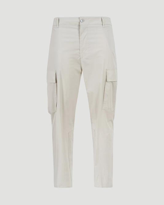 COTTON TROUSERS IN BEIGE